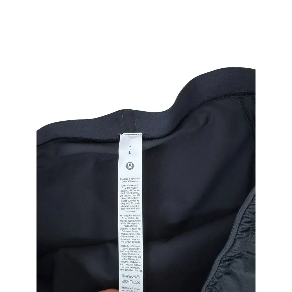 Lululemon Athletic High-Rise Running Shorts Mesh Shell 2